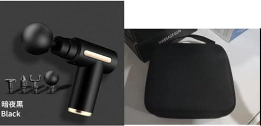 Gurkitsy Massage Gun Mini Fascia Gun USB Rechargeable with storage bag Portable