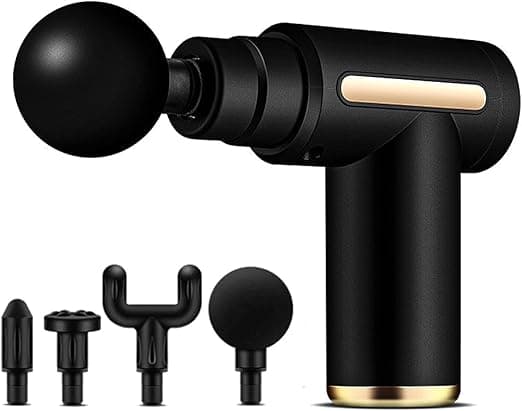 Gurkitsy Massage Gun Mini Fascia Gun USB Rechargeable with storage bag Portable