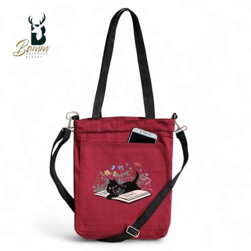 BAMM Tote Bag With Two Adjustable Shoulder Straps