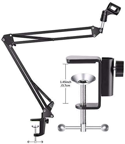 Tablor Broadcasting and Recording Condenser Microphone Podcast Mic with Plastic