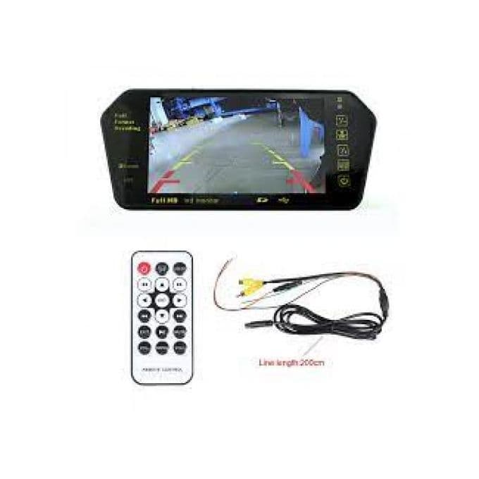 TFT LED Rear View Mirror - 7 Inch