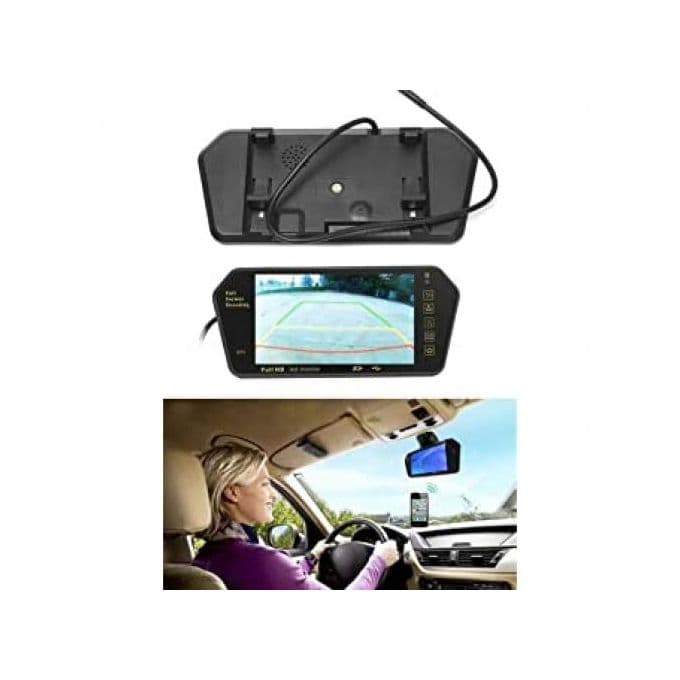 TFT LED Rear View Mirror - 7 Inch
