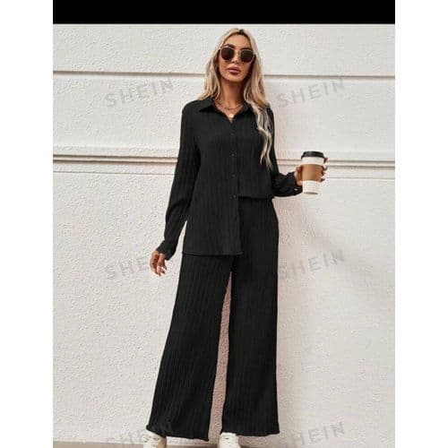 Two-piece Set Pants With Pocket