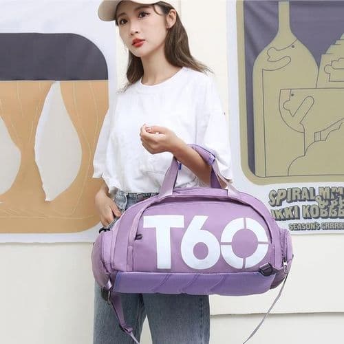 A Trendy Sporty And Modern Bag Light Mauve Color T60