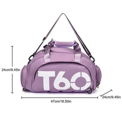A Trendy Sporty And Modern Bag Light Mauve Color T60