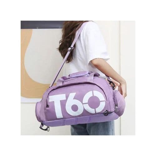 A Trendy Sporty And Modern Bag Light Mauve Color T60
