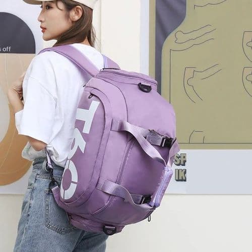 A Trendy Sporty And Modern Bag Light Mauve Color T60