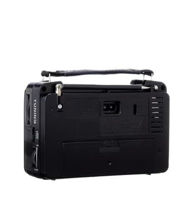 Classic Mini Electric Radio B607 Black