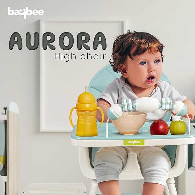 Baybee 3 in 1 Auro Baby High Chair for Kids Feeding with 3 Height Adjustable & B