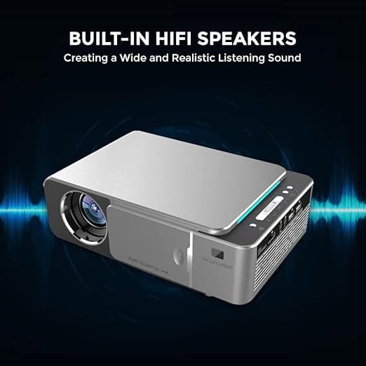 T6 Home Theater LED Projector WiFi 3500 Lumen Brightness 1080P HD Portable Wirel