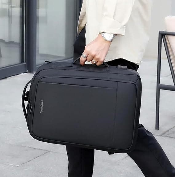 N Elegance Meinaili 1905 USB Charging Backpack 15.6 inch Laptop Business Waterpr