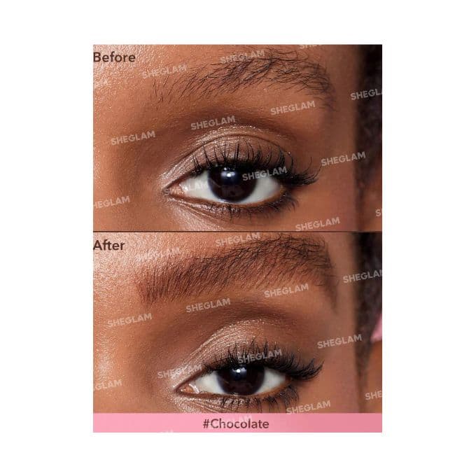 Sheglam Brow Fection Angled Brush & Dip Chocolate 1.2ml