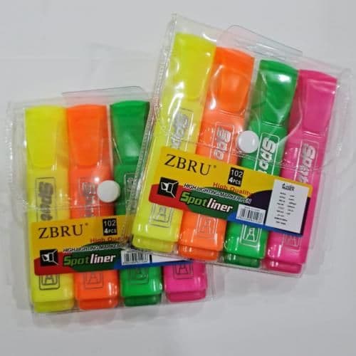 High Lighting Marker Pen - Set2pcs 4 Pieces