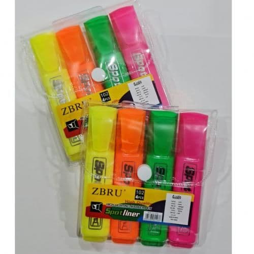 High Lighting Marker Pen - Set2pcs 4 Pieces
