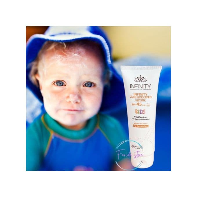 إنفينيتي 11 120 مل SPF45 لوشن إنفينيتي للوقاية من الشمس للأطفال - واقي من الشم