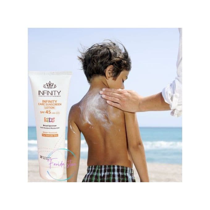 إنفينيتي 11 120 مل SPF45 لوشن إنفينيتي للوقاية من الشمس للأطفال - واقي من الشم