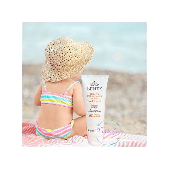 إنفينيتي 11 120 مل SPF45 لوشن إنفينيتي للوقاية من الشمس للأطفال - واقي من الشم