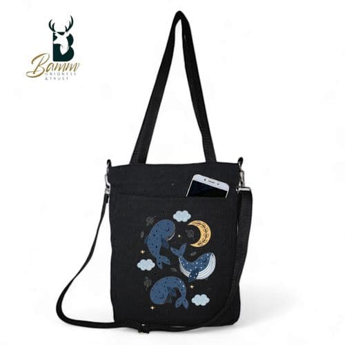 Bamm Tote Bag With Two Adjustable Shoulder Straps