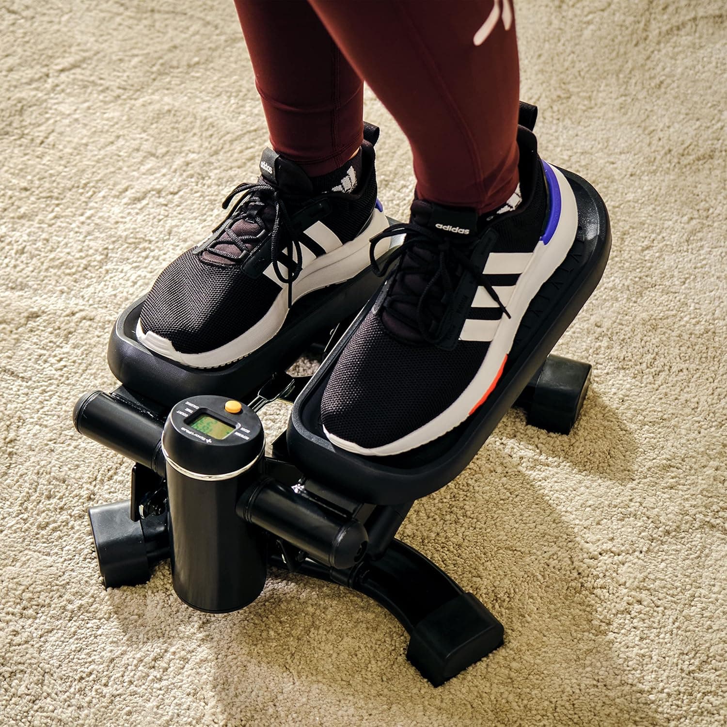 Sportplus 2 in 1 Dual Exercise Stepper Fitness Stepper with Patented Switchover