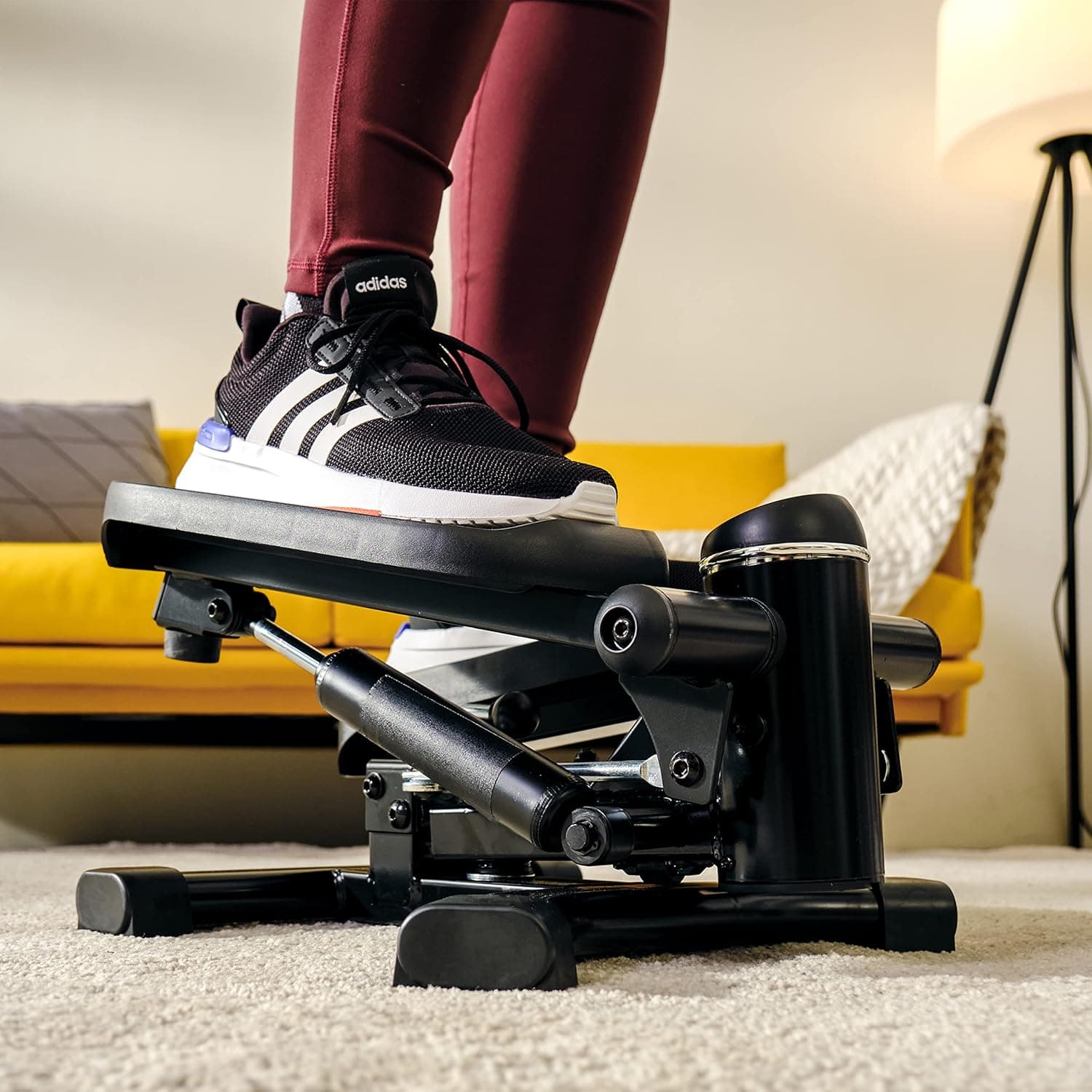 Sportplus 2 in 1 Dual Exercise Stepper Fitness Stepper with Patented Switchover