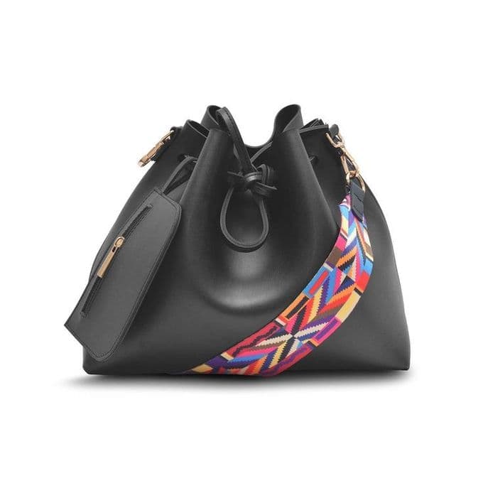 Womens Shoulder Bag - Black