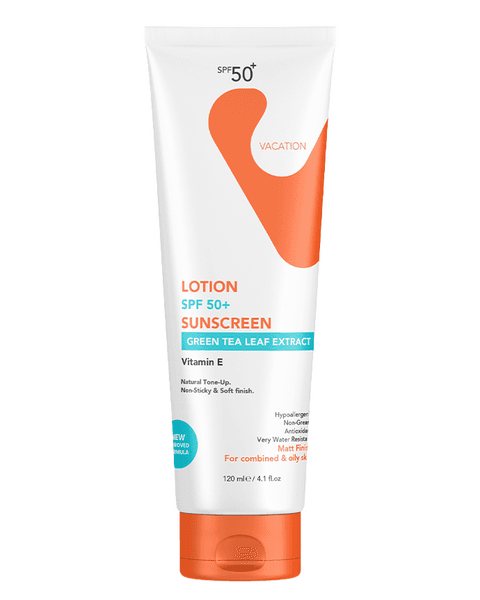 كريم واقي الشمس من فاكشن 120 مل بعامل حماية SPF50 مع مستخلص أوراق الشاي الأخضر