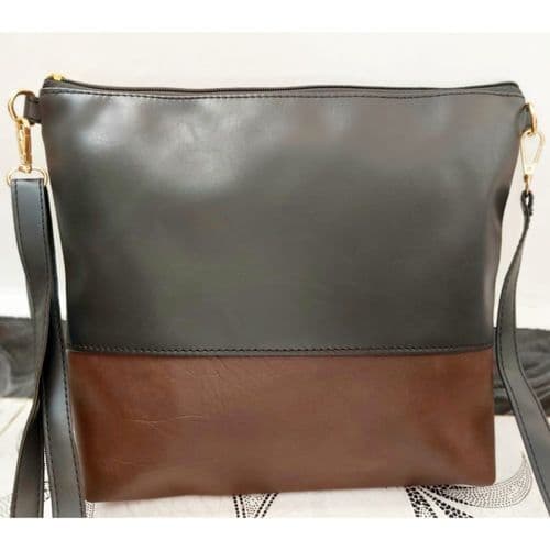 Cross-Body Bag Made From Leather