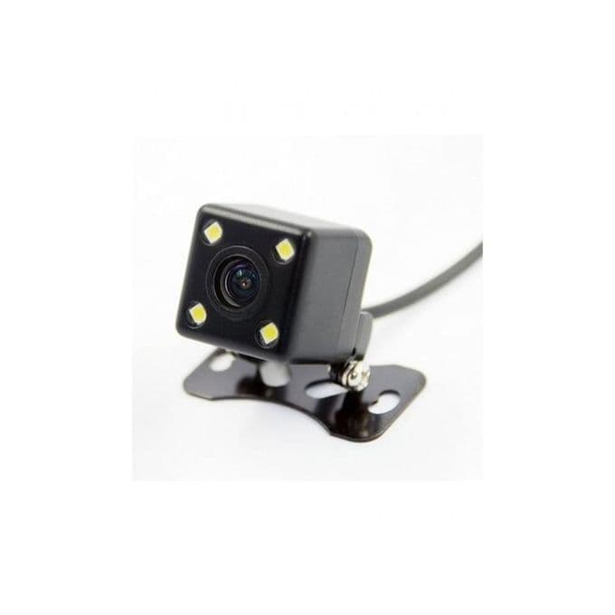Car rear camera with rear view lights