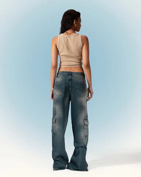 CARGO DYEDIRTY JEANZ