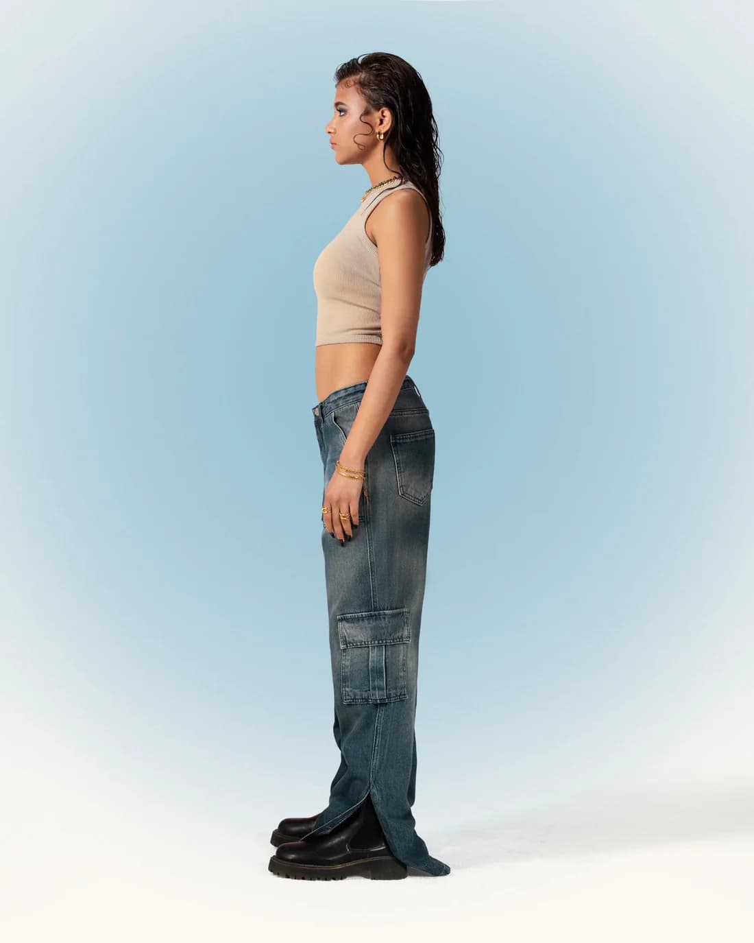 CARGO DYEDIRTY JEANZ