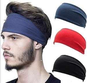 DD Mens Women Headband Mens Sweatband Sports Headband for Running, Crossfit, Cyc