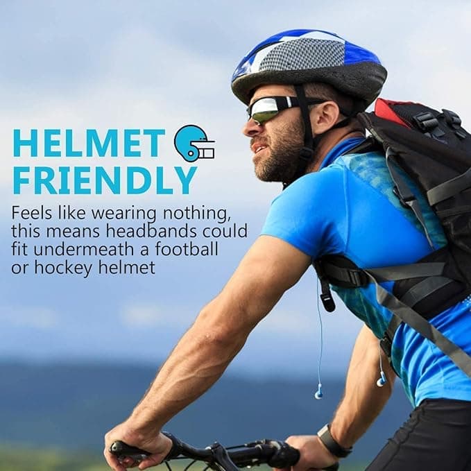 DD Mens Women Headband Mens Sweatband Sports Headband for Running, Crossfit, Cyc