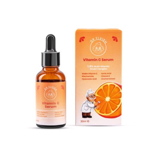 سيروم دكتور إلفيش فيتامين سي 7.5، مركب متعدد الفيتامينات الذكي، 30 مل