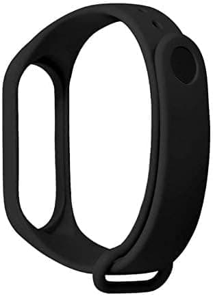 Bracelet silicone for xiaomi 3 & xiaomi 4 watch band black color, Unisex