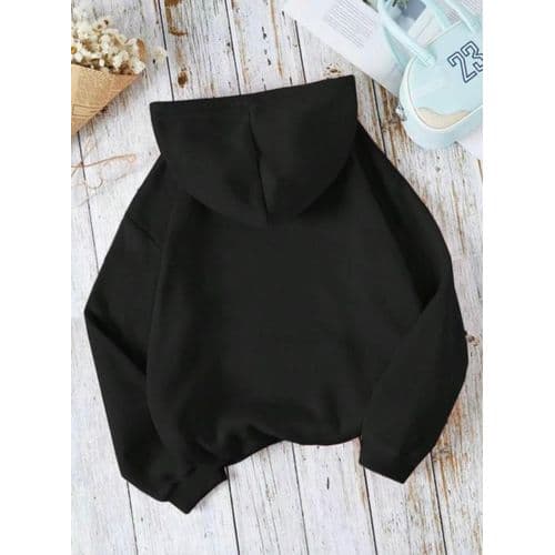 Martina Store Stylish Women Hoodie - Black