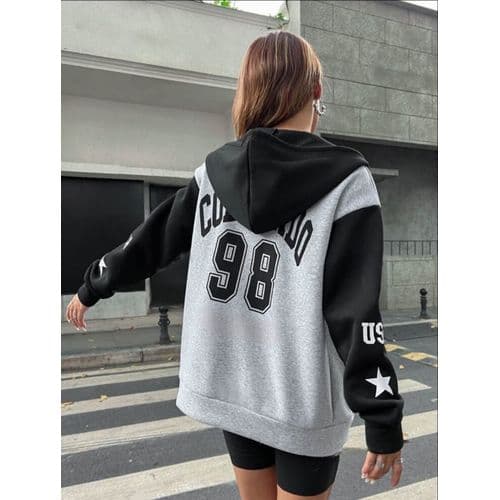Martina Store Sweatshirt - Women - Black & Grey