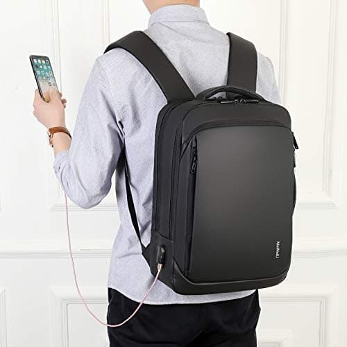 N Elegance Meinaili 1901 USB Charging Backpack 15.6 inch Laptop Business Waterpr
