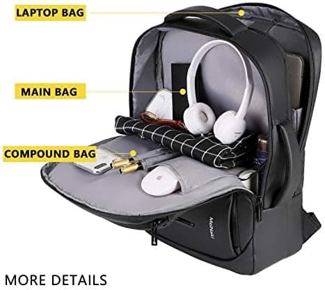 N Elegance Meinaili 1901 USB Charging Backpack 15.6 inch Laptop Business Waterpr