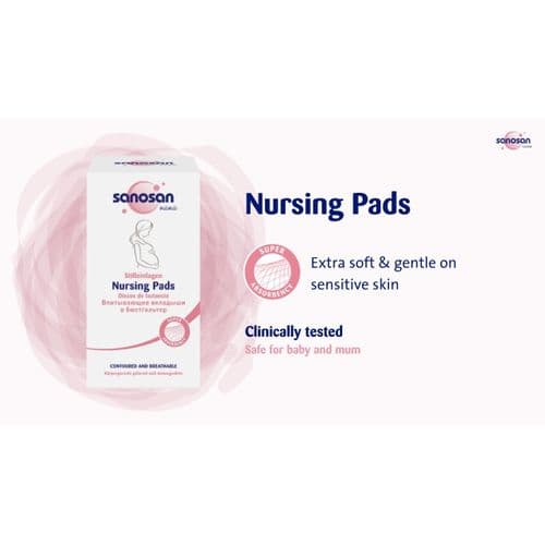 Sanosan Nursing Pads 30 PCS