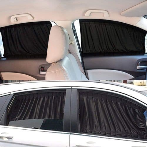 VIP Mesh Interlock Car Window Shade - 2 Pcs - 50cm