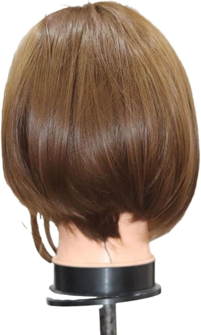 Heat resistant bob wig that can be washed and ironed