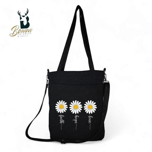 BAMM Tote Bag With Two Adjustable Shoulder Straps